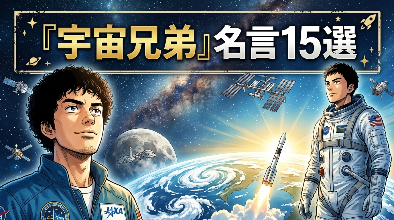 宇宙兄弟名言15選
