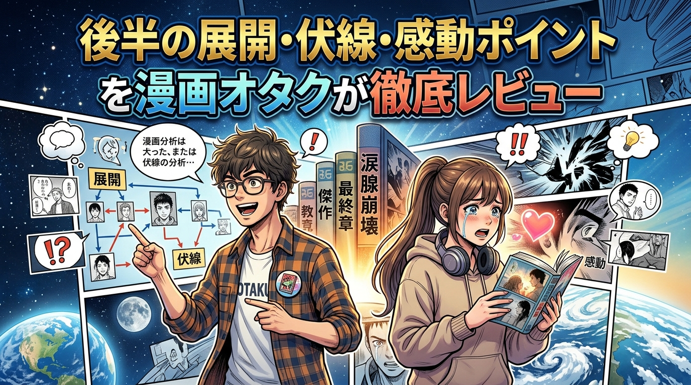『宇宙兄弟』後半の展開・伏線・感動ポイントを漫画オタクが徹底レビュー